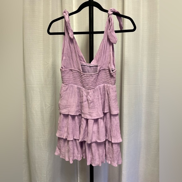 Lovers and Friends Brielle Mini Dress in Lavender Purple Revolve | size Small - Picture 5 of 9